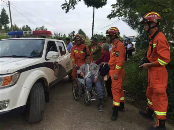平昌縣岳家鎮茶店村發生地質災害險情 無人員被困和傷亡
